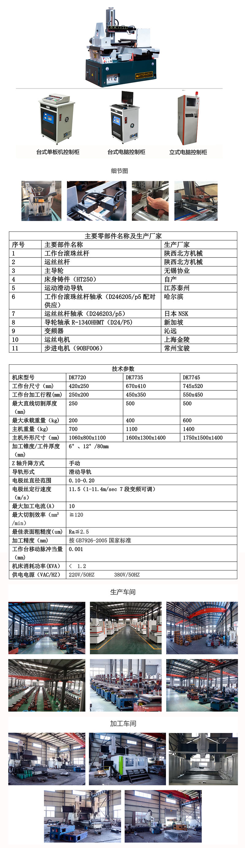 快走絲，DK7735快走絲線切割機(jī)床2